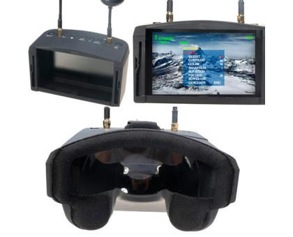 FPV видео шлем очки DVR Diversity 5.8G 40CH RaceBand 5 Eachine EV800D