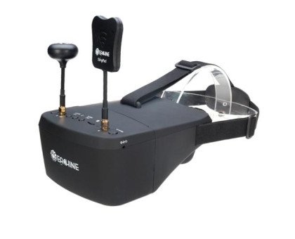 FPV відео шолом окуляри DVR Diversity 5.8G 40CH RaceBand 5