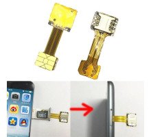 Перехідник на 2 Nano SIM + MicroSD в комбінований лоток