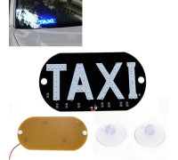 Автомобільне LED табло табличка Таксі TAXI 12В, синє