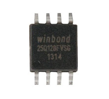 Чіп W25Q128 25Q128FVSG SOP8, 128Мб Flash SPI