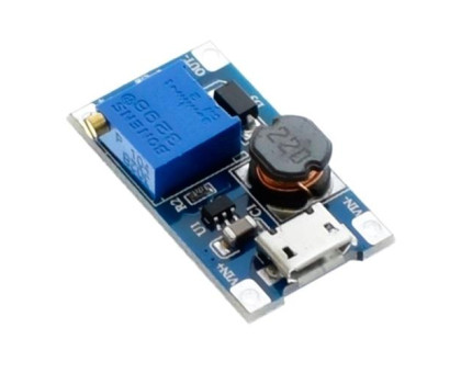 Перетворювач напруги підвищуючий MT3608 2-24 на 28В, MicroUSB