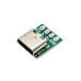 Плата-перехідник USB Type-C 3.1 16pin на DIP 2.54мм, 10шт, тестова PCB