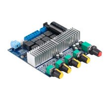 Аудио усилитель мощности звука 2.1ch 2x50Вт+100Вт Bluetooth 5.0 TPA3116