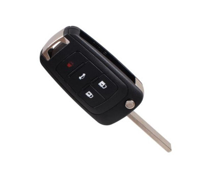 Выкидной ключ, корпус под чип, 4кн DKT0269, Chevrolet, HU100
