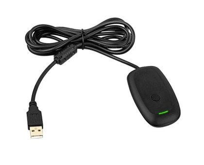 USB адаптер ресивер для бездротового геймпада Xbox 360 для PC