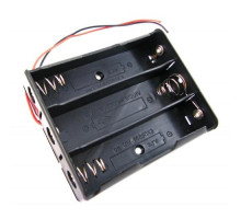 Бокс на три 18650 батареи, 11.1 В, питание Arduino