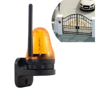 Сигнальна лампа для воріт з антеною LED 12-265В JD-06