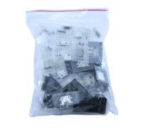 100x MicroUSB роз'єм гніздо 5-ти контактне, набір