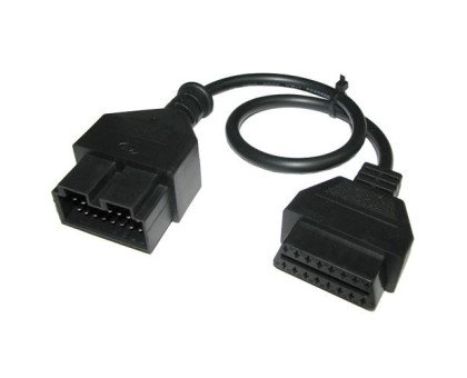 Перехідник з OBD2 16pin мама на KIA 20pin тато