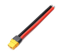 Кабель силовий XT60H-F XT60 23см 14AWG 30А, маркування 12AWG, мама
