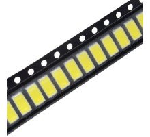 100x 5630 5730 SMD LED 3В 0.5Вт 50-55лм светодиод, белый