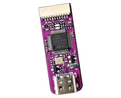 WeAct Studio Mini STLink-STM32 v2.1, налагоджувальна плата SWD, програматор