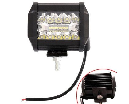 Світлодіодна LED панель фара додаткового світла для авто 4