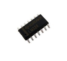 Чіп LM324DR 10ШТ LM324 SO-14, Операційний підсилювач 4-канальний