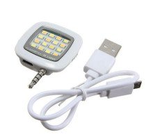Селфі спалах для смартфонів, 16LED, 3.5 мм