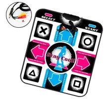 Танцювальний килимок навчальний USB і TV, 80х90см, Dance Revolution