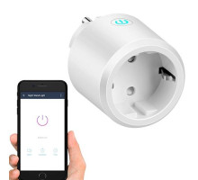 Умная Wi-Fi розетка 220В 10А недельный таймер Smart Life BSD23