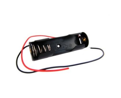 Батарейний відсік для 1 АА, 1.5В бокс кейс з дротами, Arduino