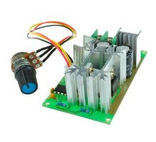 ШІМ регулятор швидкості двигуна DC 10-60В 20А 1200Вт 25КГц обертів