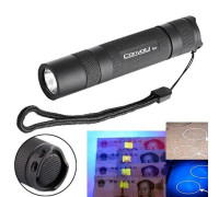 Ліхтар ультрафіолетовий Convoy S2+ Nichia UV 700мА 365нм УФ