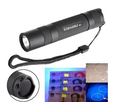 Фонарь ультрафиолетовый Convoy S2+ Nichia UV 700мА 365нм УФ