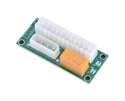 Синхронізатор для підключення запуску 2 блоків живлення IDE+ATX ADD2PSU
