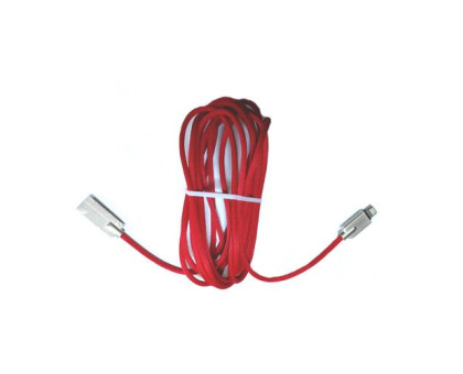 USB дата кабель Lightning 3м для Apple iPhone, iPad, iPod, в оплетке
