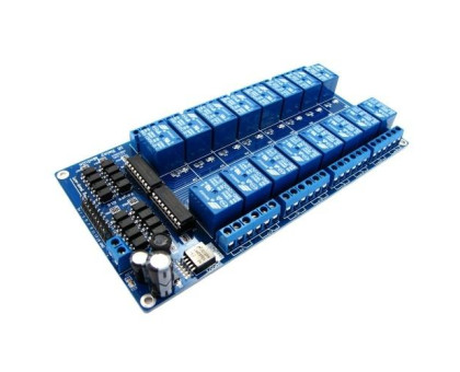 16-канальный модуль реле 12V для Arduino PIC ARM