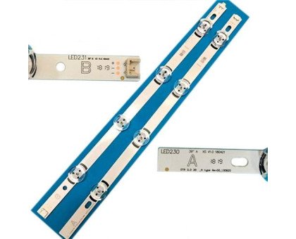 LED планка лампа подсветки ЖК 39, 807мм LG Innotek DRT 3.0 39