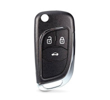 Выкидной ключ, корпус под чип, 3кн DKT0269, Chevrolet, HU100, NEW