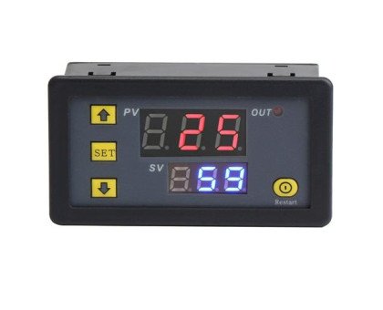 Реле часу, таймер циклічний 0-999сек/хв/год 220В 1500Вт