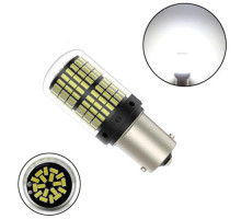 LED 1156 BA15S P21W лампа в автомобиль, 144 SMD, белая