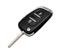 Викидний ключ, корпус під чіп, 2кн, Peugeot, ніша CE0523, HU83, NEW