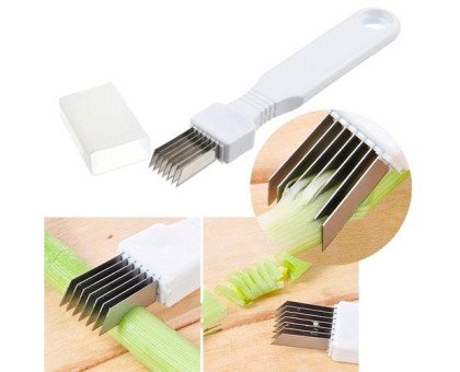 Нож для резки нарезки зеленого лука, чеснока, зелени, чили Negi Cutter