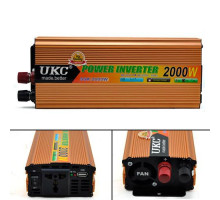 Преобразователь напряжения DC/AC авто инвертор 2000Вт 12-220В SSK-2000W