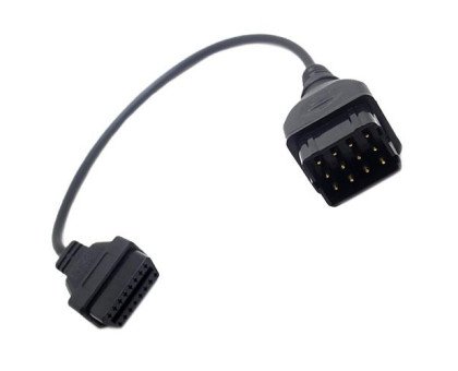 Перехідник з OBD2 16pin мама на GAZ ГАЗ 12pin тато