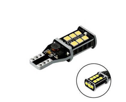 2x LED W16W T15 CANBUS лампа в автомобиль, 12+3 SMD