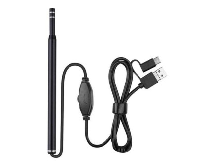 USB / microUSB камера ендоскоп медичний ЛОР отоскоп 1.35м