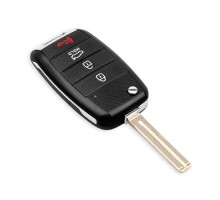 Выкидной ключ, корпус под чип, 4кн DKT0269, KIA, TOY40