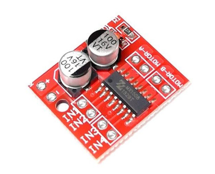 Драйвер двигуна 2-кан H-міст MX1508, L298N Mini для Arduino