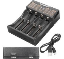 Умное зарядное устройство Liitokala Lii-402 Li-ion 18650 Ni-MH, 4 канала