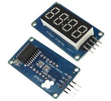 4-розрядний 7-сегментний індикатор під годинник на драйвері TM1637 Arduino