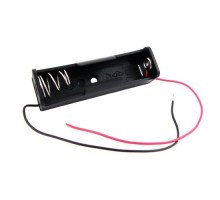 Батарейний відсік для 1x 18650, 3.7В бокс кейс з дротами, Arduino