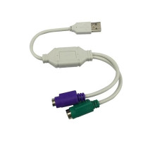 Перехідник USB - 2 ps/2 для клавіатури і миші, ps2