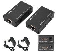HDMI удлинитель по RJ45 витой паре, активный до 60м
