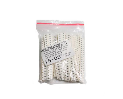 660x Резистор SMD 0805 1/8Вт 1% 1Ом-1МОм, набор