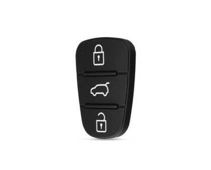 Кнопки для выкидного ключа Hyundai Kia, 3кн, резиновые