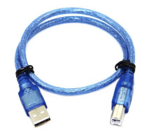 Кабель для принтера сканера Arduino, екранований, USB 2.0 AM - BM, 50см