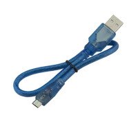 MicroUSB дата кабель для Arduino, телефону екранований 50см